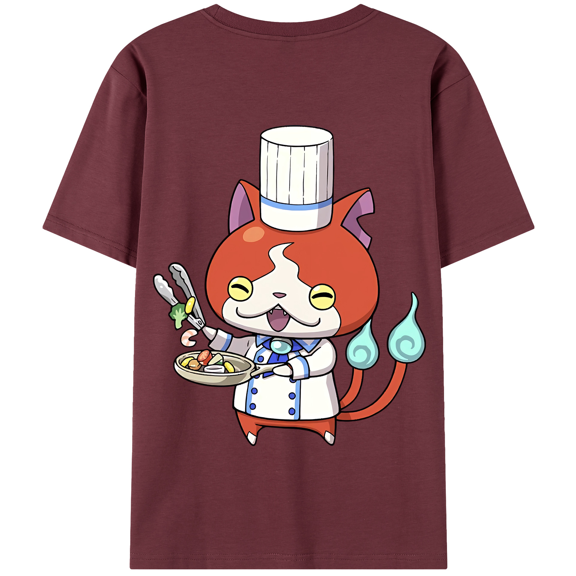 （画像用） 妖怪ウォッチ Yo-kai Watch 綿100％半袖Tシャツ（背面プリント）